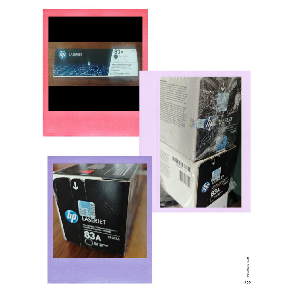 Tinta Printer Original HP Black Laser Jet Toner Catridge 83A