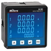 Digital Power Meter With Modbus Merk MIKRO Type RX 380 / RX380