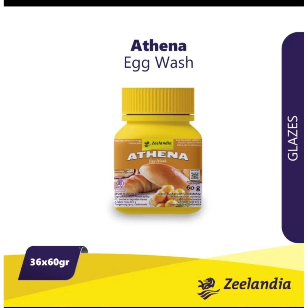 

pengkilap roti dan nastar Athena egg wash 60gr