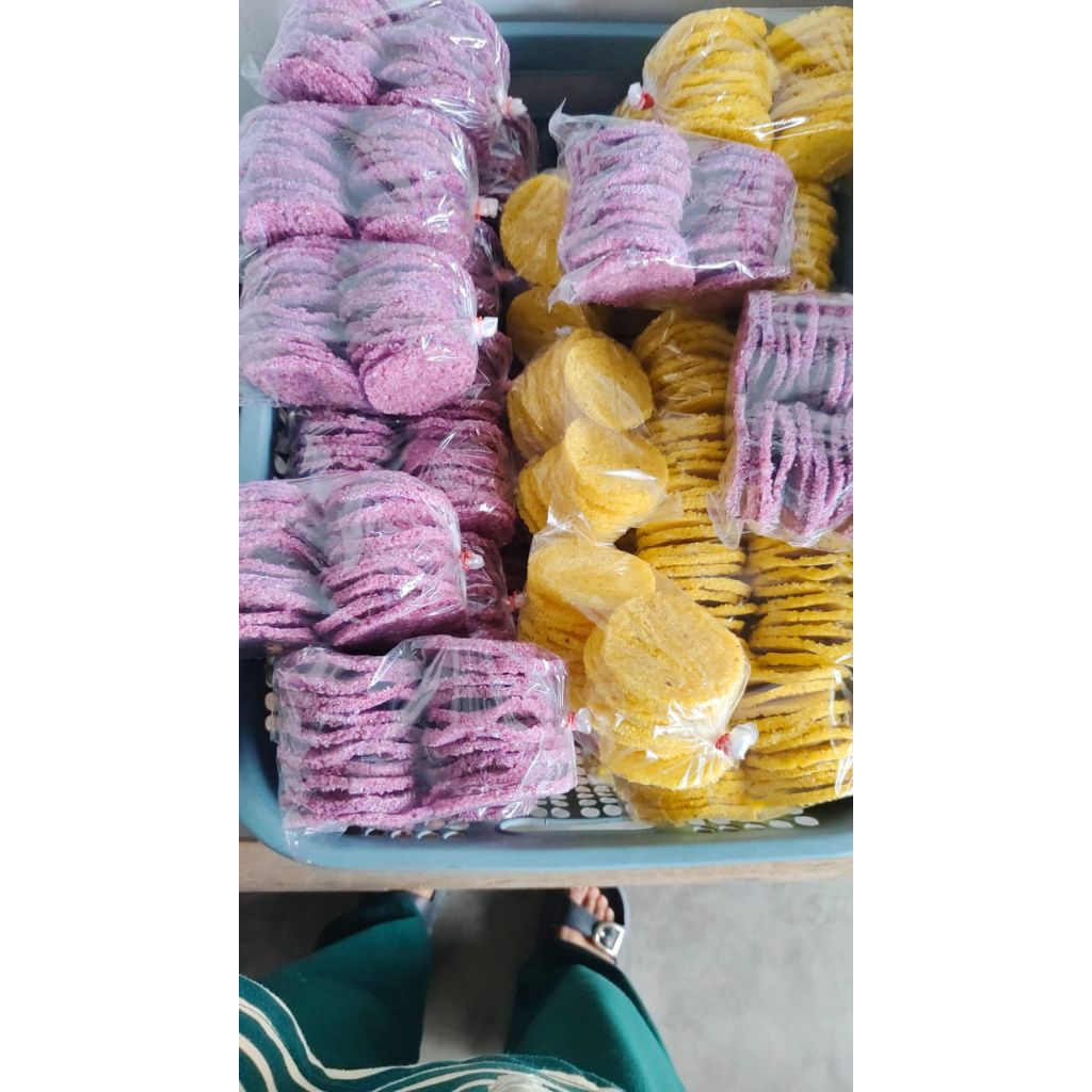 

rengginang ubi 20 pcs