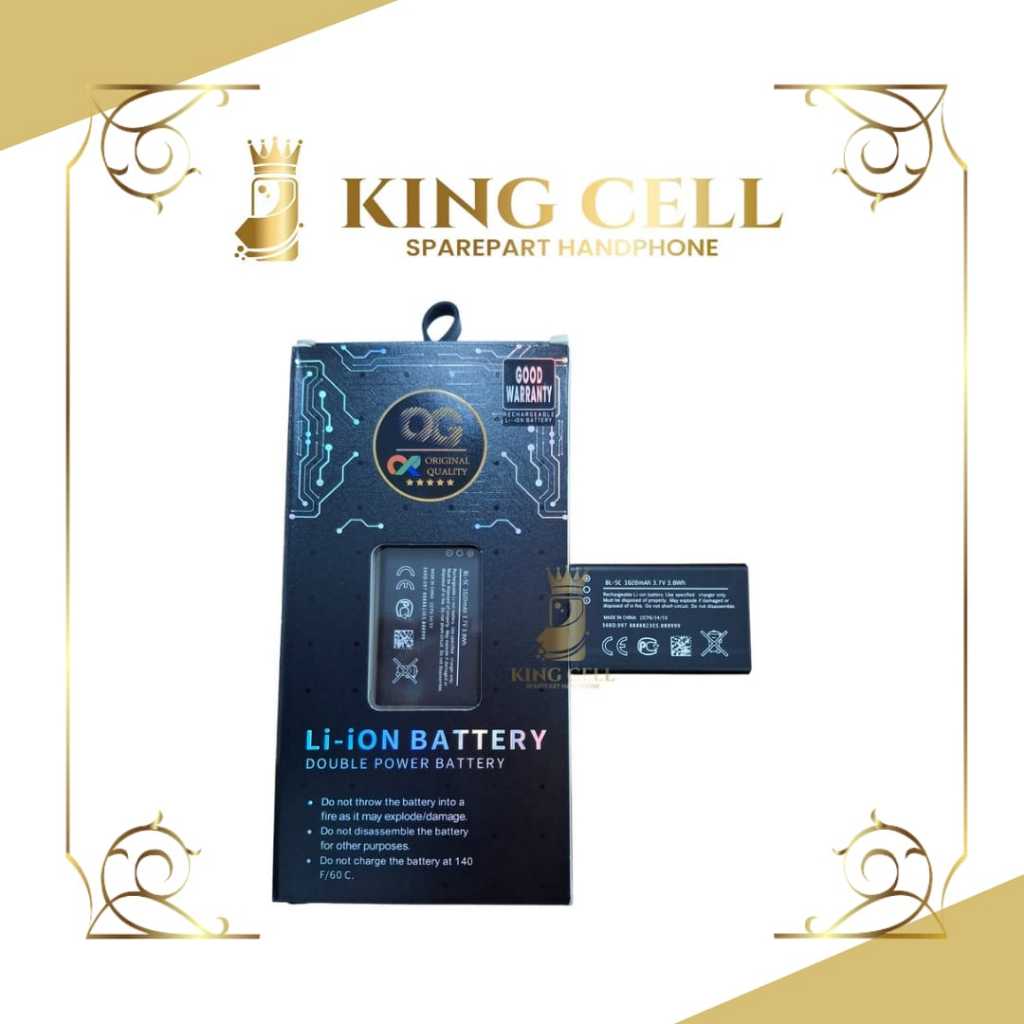 BATERAI NOKIA BL5C / BATTERY BL-5C / BATRE