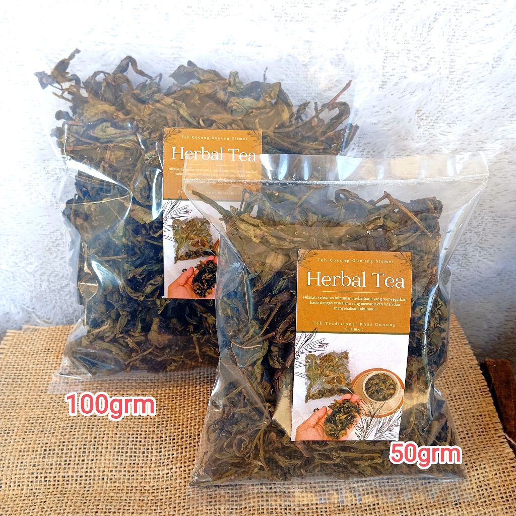

Teh Cocong Teh Jawa 50gram Teh Tradisional Khas Gunung Slamet Teh Herbal Teh Sangrai