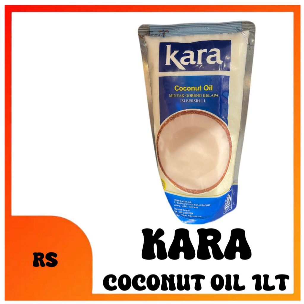 

Kara coconut oil 1 liter