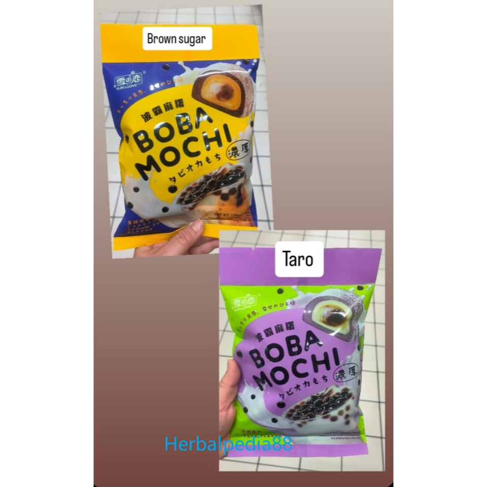 

Mochi thai milk tea / mochi taro /boba mochi taiwan