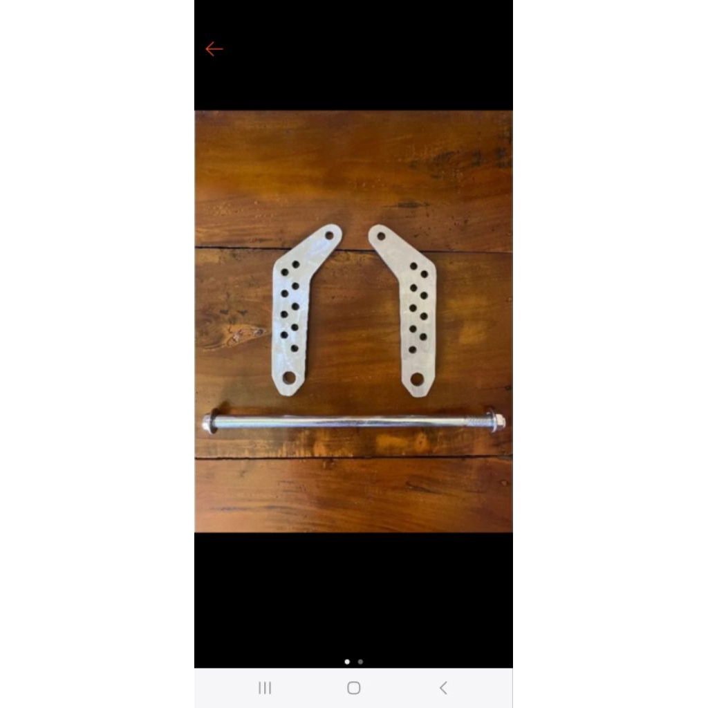 Breket UB R15 pnp MX King set As Arm