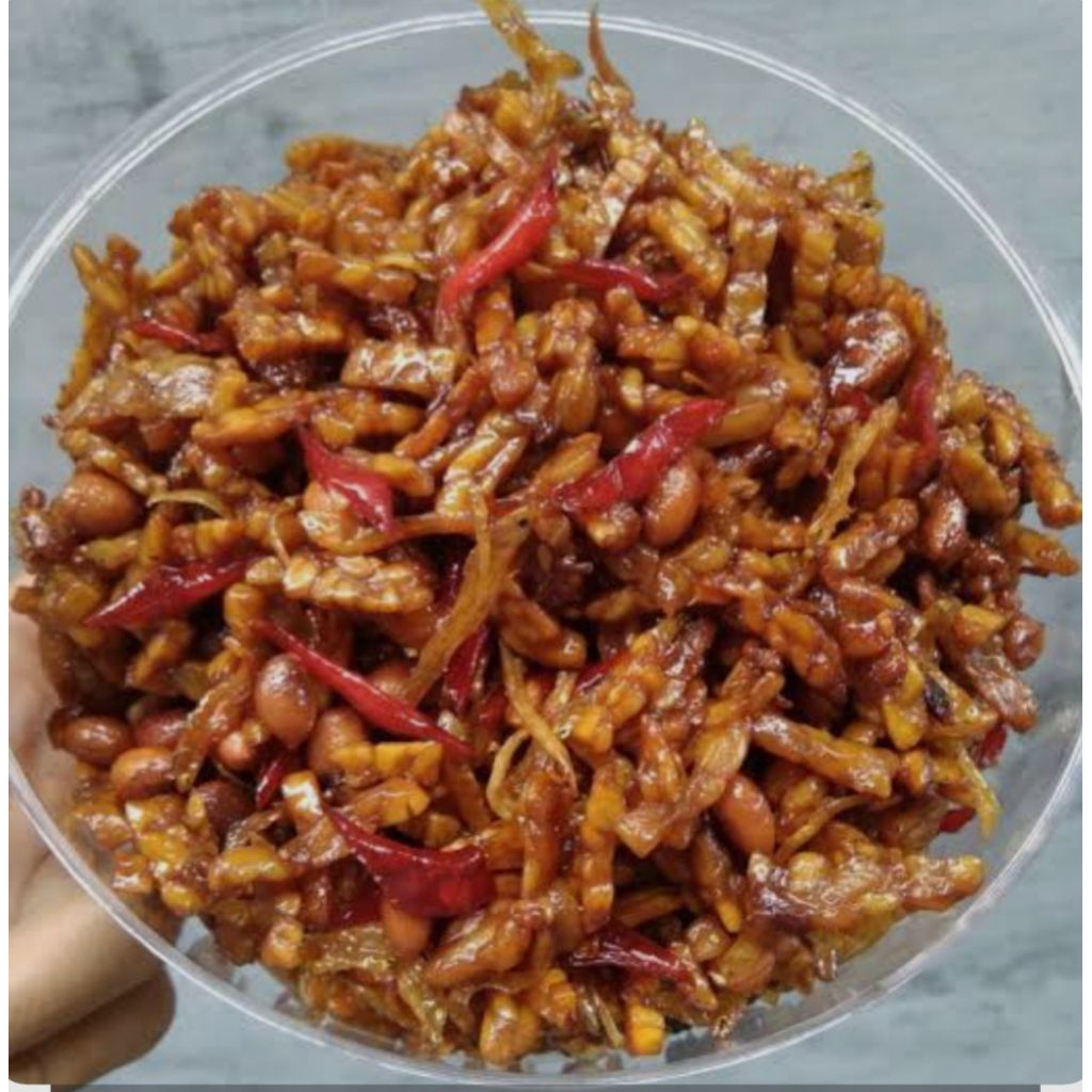 

Orek Tempe Kacang Teri / Kering tempe
