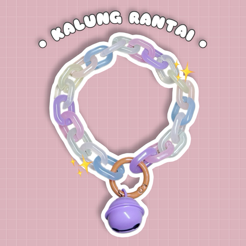 Kalung Kucing Rantai