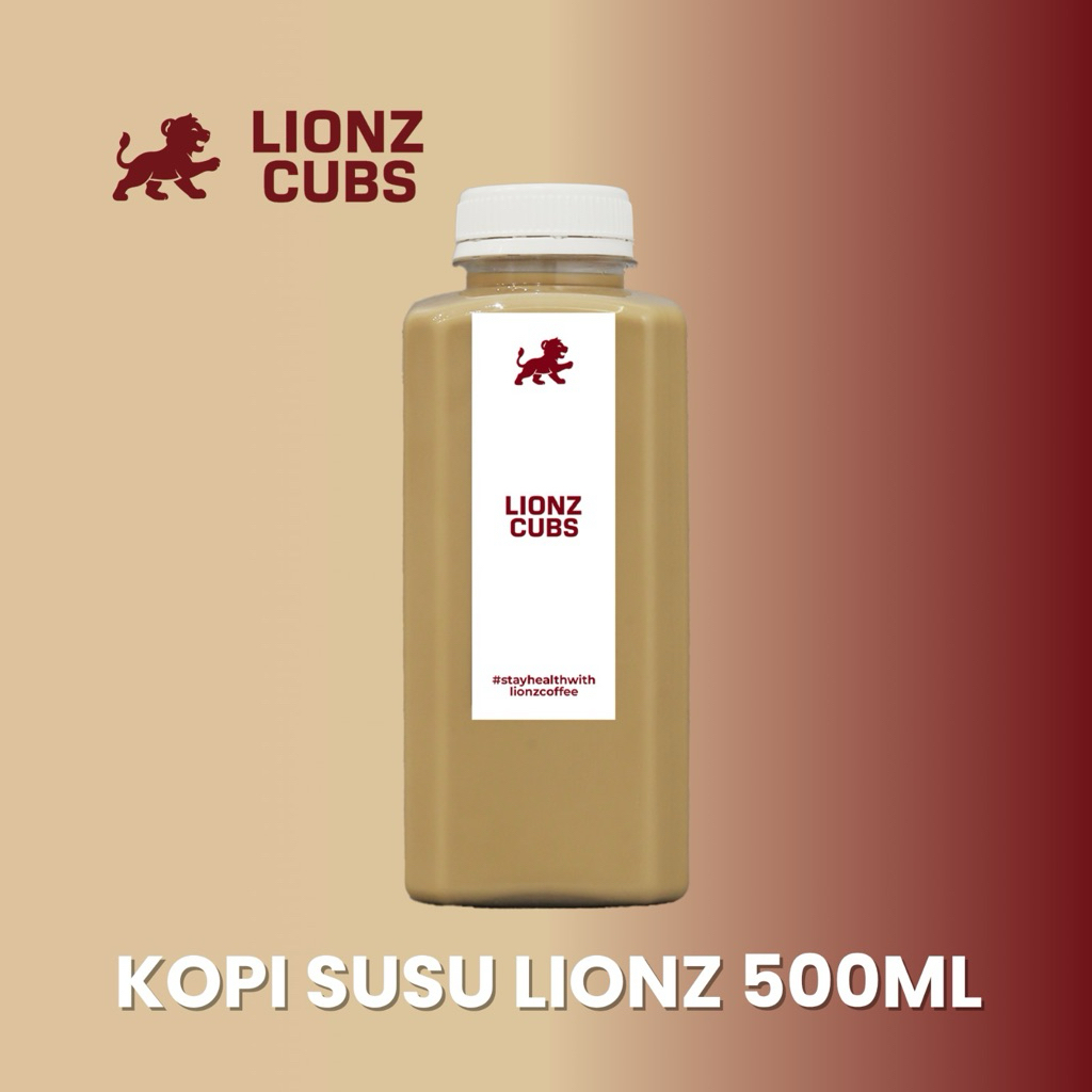 

Kopi Susu Lionz 500ml / Kopi Susu Creamy / Kopi Susu Arabica