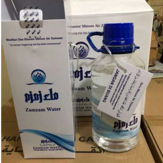 

Air zam zam asli kemasan 1liter / air zam zam original
