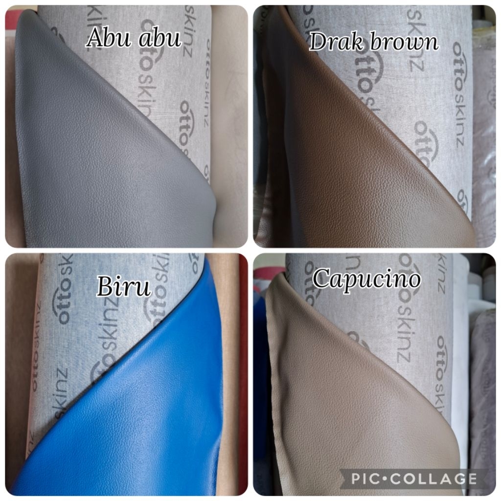 Kain Kulit Oscar Ottoskinz // Kulit Oscar Kursi Sofa Meteran // Bahan Oscar Sofa
