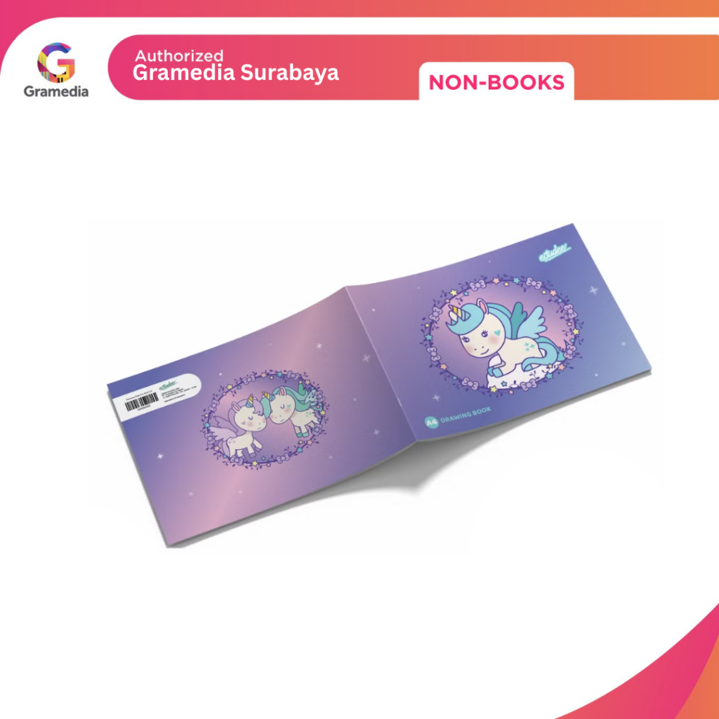 

Gramedia Surabaya NB - Estudee Drawing Book A4 K Unicorn