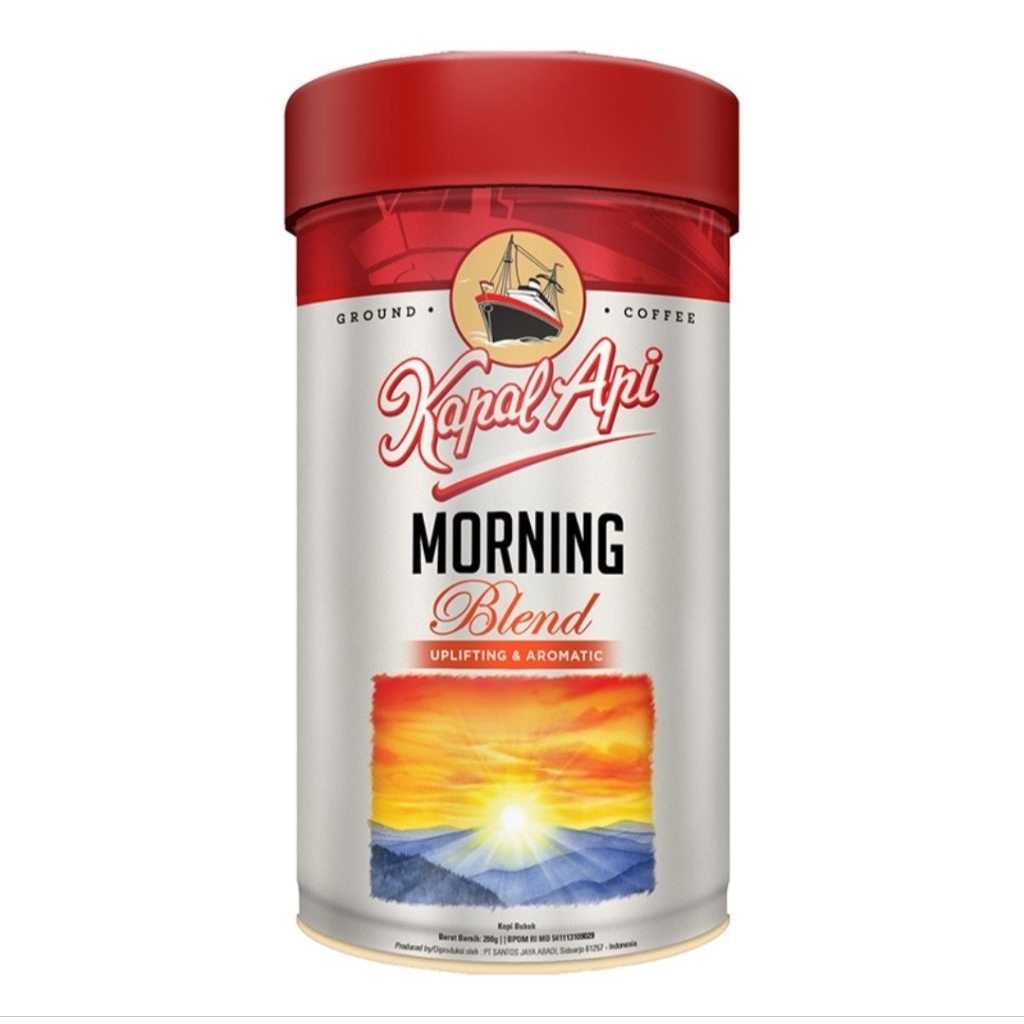 

Kapal Api Kopi Bubuk Instan Morning Blend Kaleng 200g