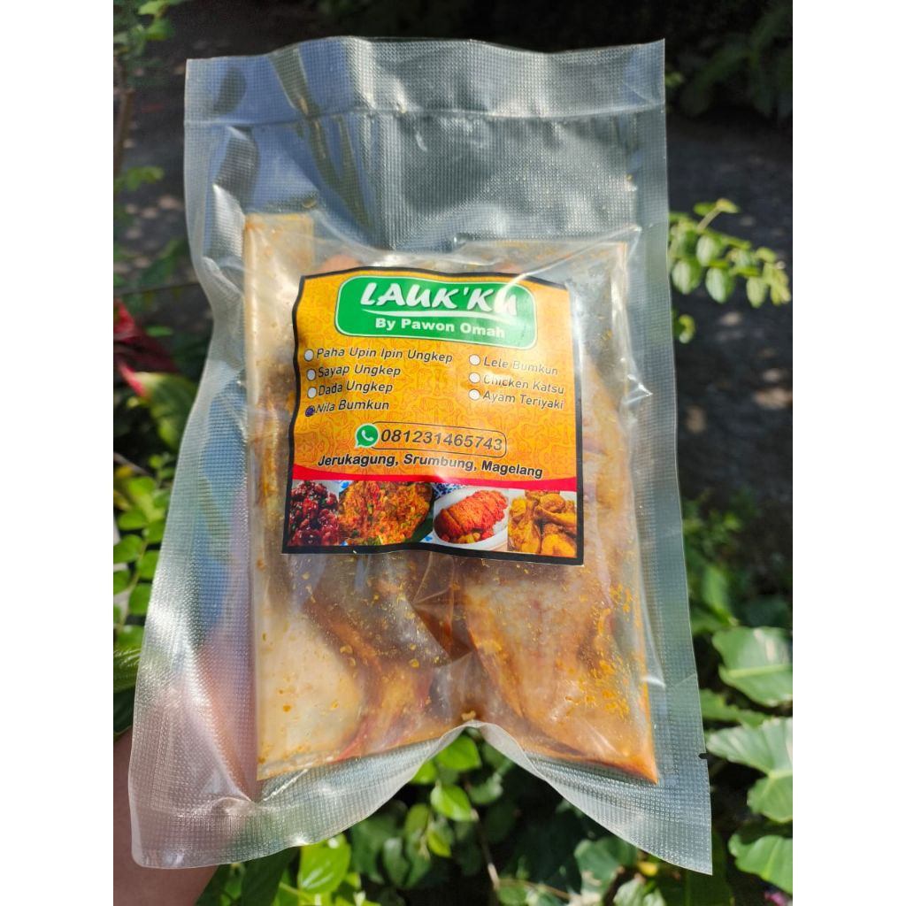 

Ikan Nila bumbu kuning