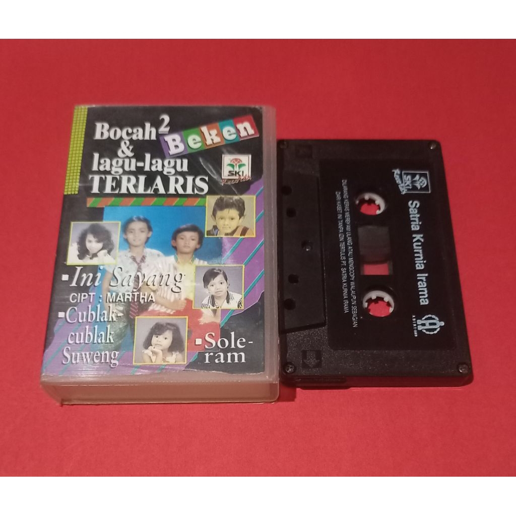 kaset pita Bocah2 Beken & Lagu-lagu TERLARIS