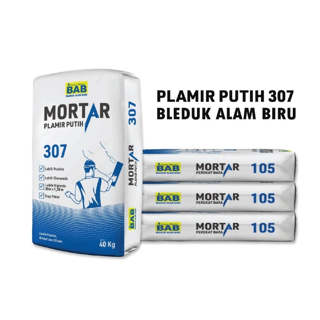 Semen Mortar Acian Putih Plamir Putih