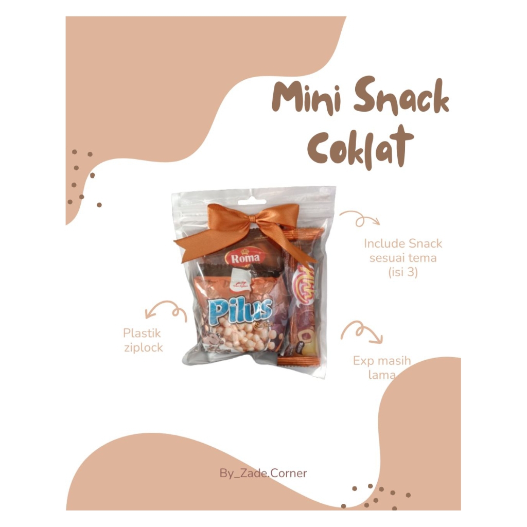 

MINI SNACK GIFT COKLAT/ MINI HAMPERS / PAKET JAJAN ULANGTAHUN