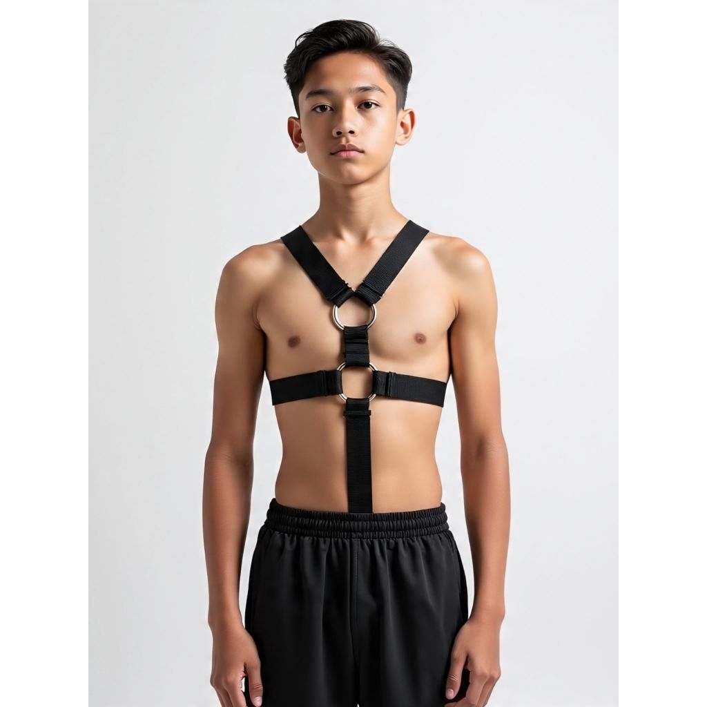Harness pria Double Ring
