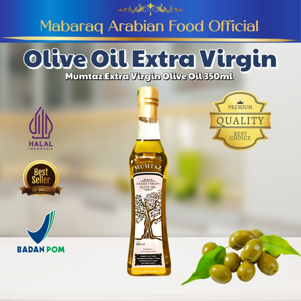 

Minyak Zaitun Mumtaz 350ml Extra Virgin Olive Oil Asli Untuk Diminum | Wajah Rambut