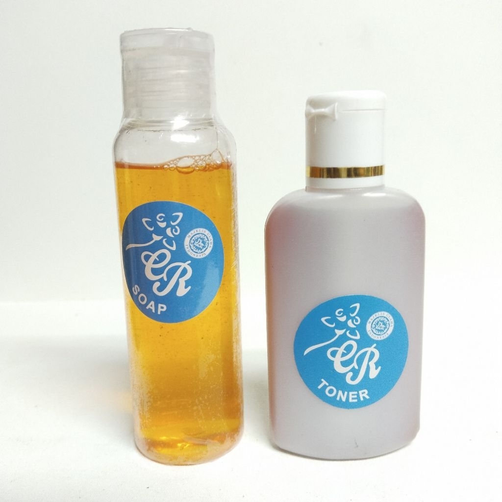 Paket 2in1 Sabun + Toner CR Biru Original