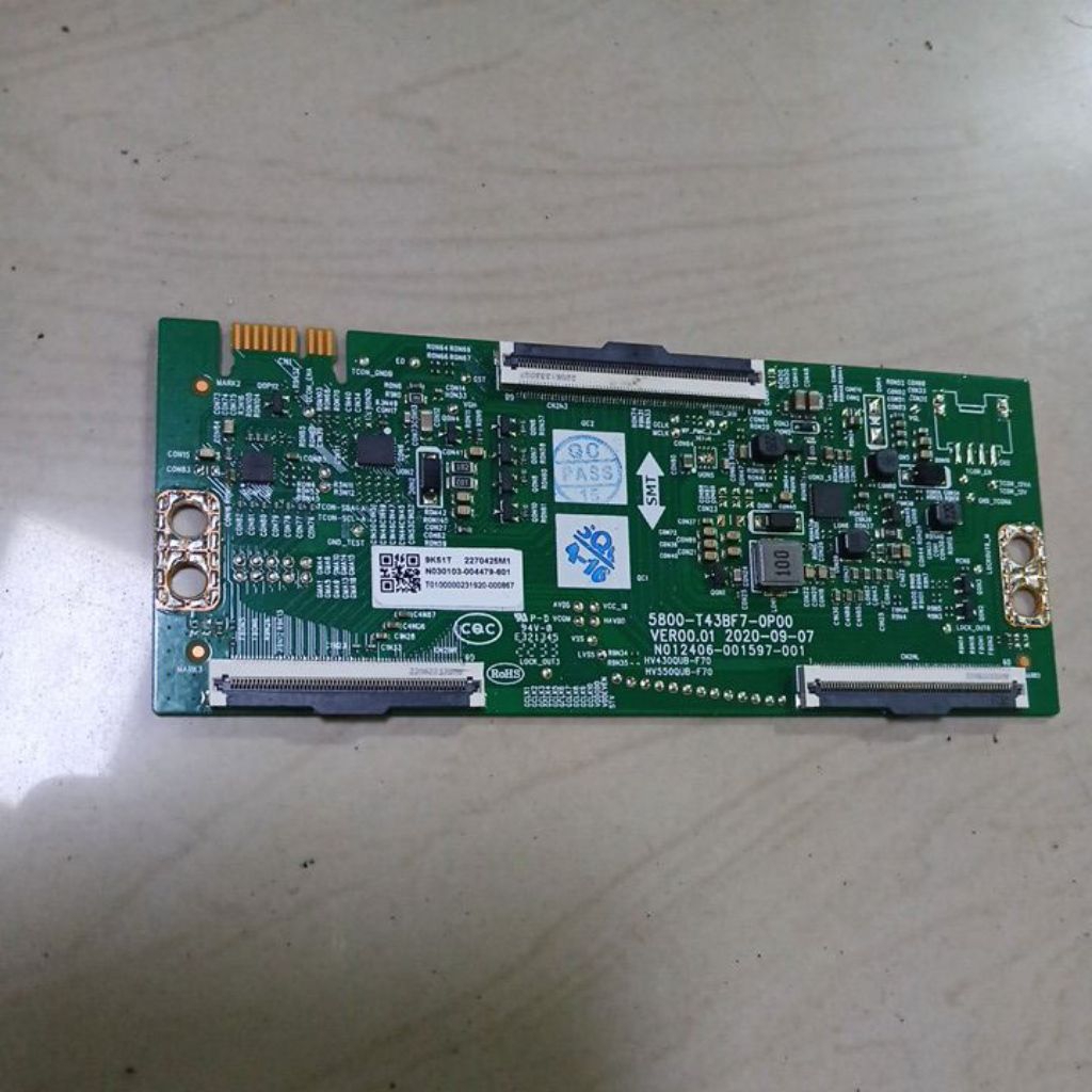 Tcon tv led panasonic TH 43HX600G