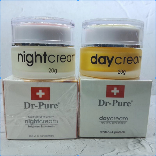 Dr Pure Day Cream Night Cream 20g