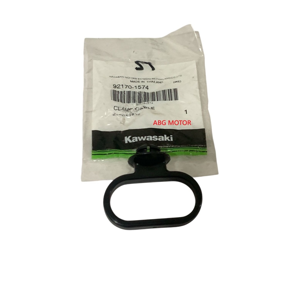 KARET BREKET KLEM GANTUNGAN KABEL SPEEDOMETER NINJA R RR ORIGINAL 92170-1574