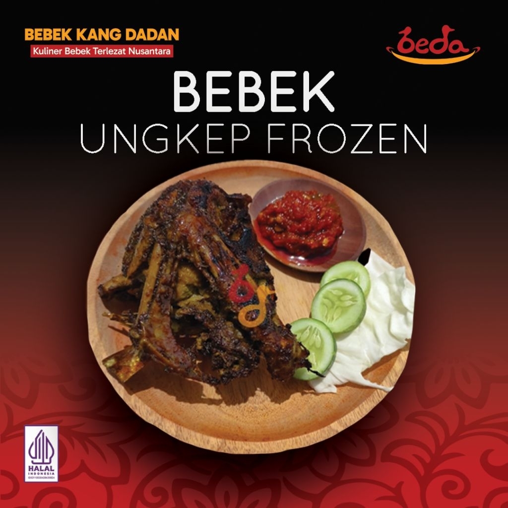 

1 Potong Bebek Ungkep Frozen | Bebek Instan Siap Masak | Bebek Kang Dadan | Bebek Ungkep Bandung