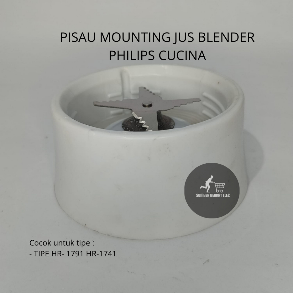 Pisau Mounting Jus Blender  Philips Cucina Type HR- 1791 HR-1741
