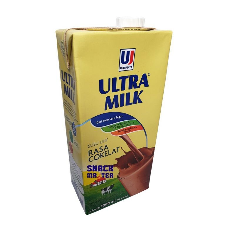 

SUSU ULTRA 1 LITER RASA COKLAT ULTRA MILK COKELAT CHOCOLATE 1000ML