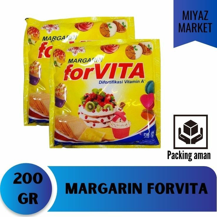 

❤MIYAZMARKET❤ Margarine Forvita / Margarine 200 gr / Forvita 200 gr
