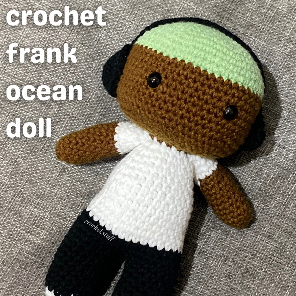 Crochet Frank Ocean Doll | Boneka Rajut Frank Ocean
