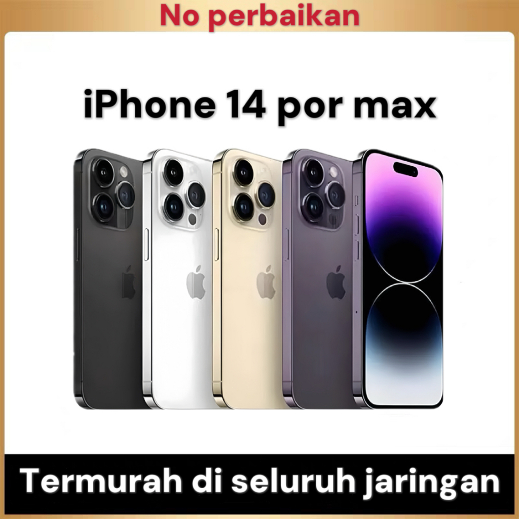 IP 14 PRO MAX  Handphone   Second bekas  128GB 256GB