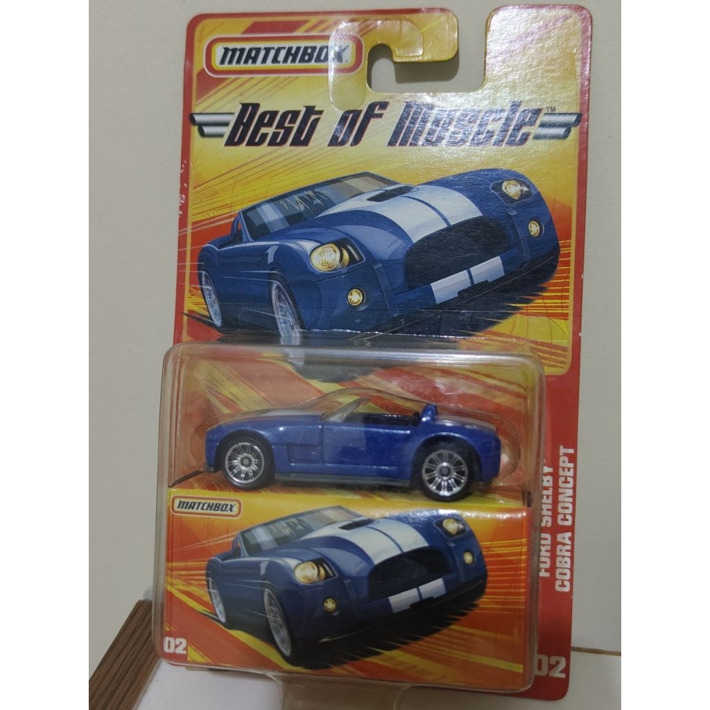 Matchbox Collectors Best of Muscle Ford Shelby Cobra Concept