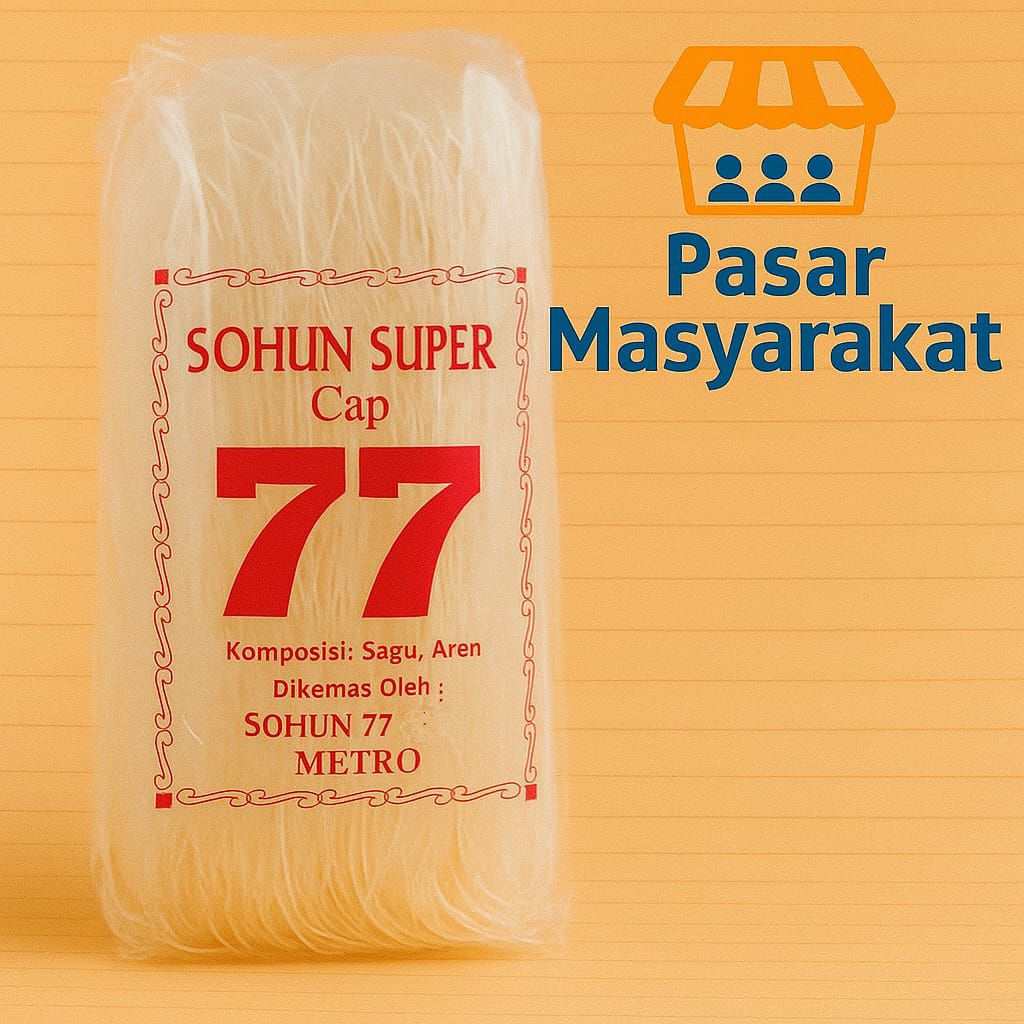 

Mie Soun Mie Putih Sohun Pasar.Masyarakat