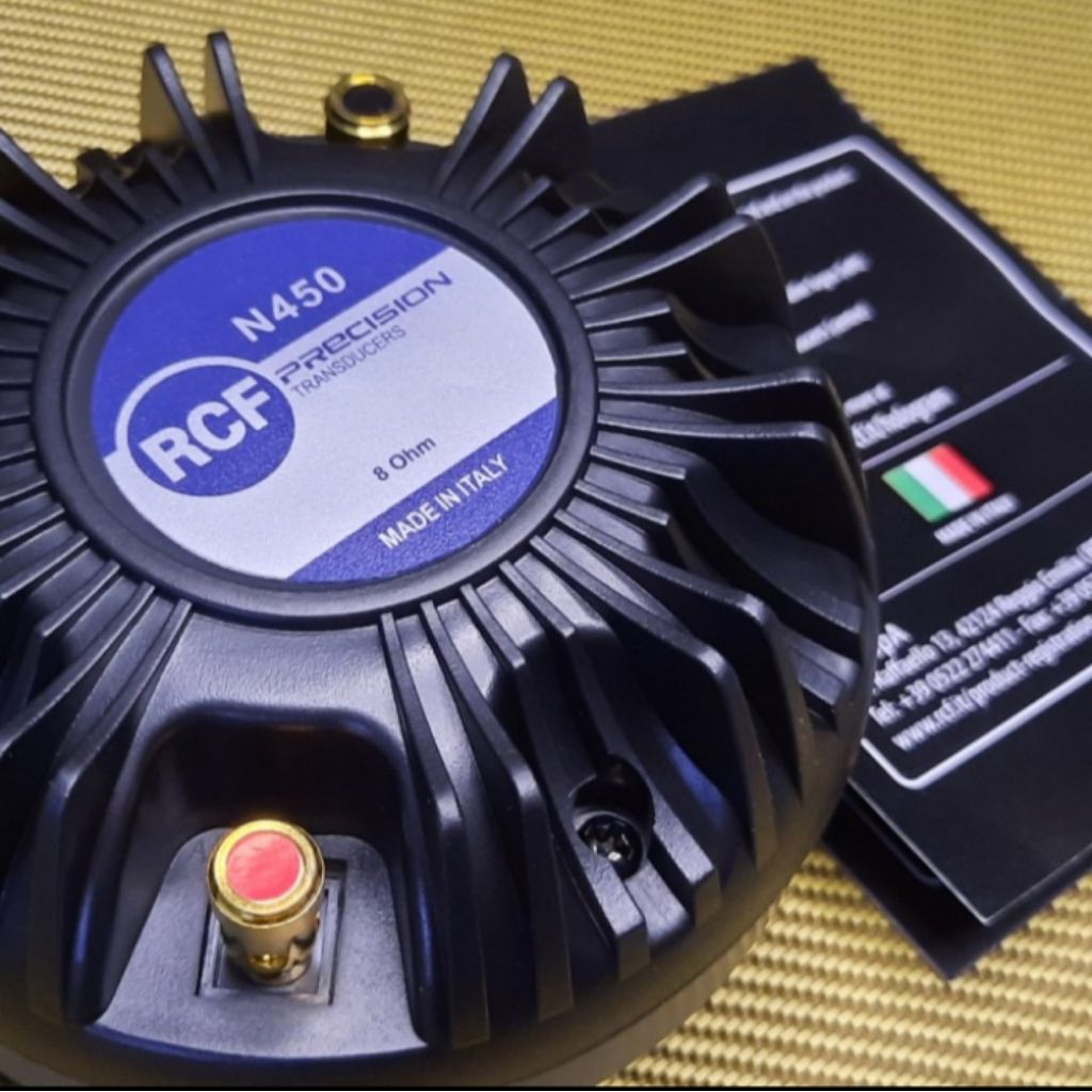 DRIVER TWEETER RCF N450 MODEL DRAT 500 WATT