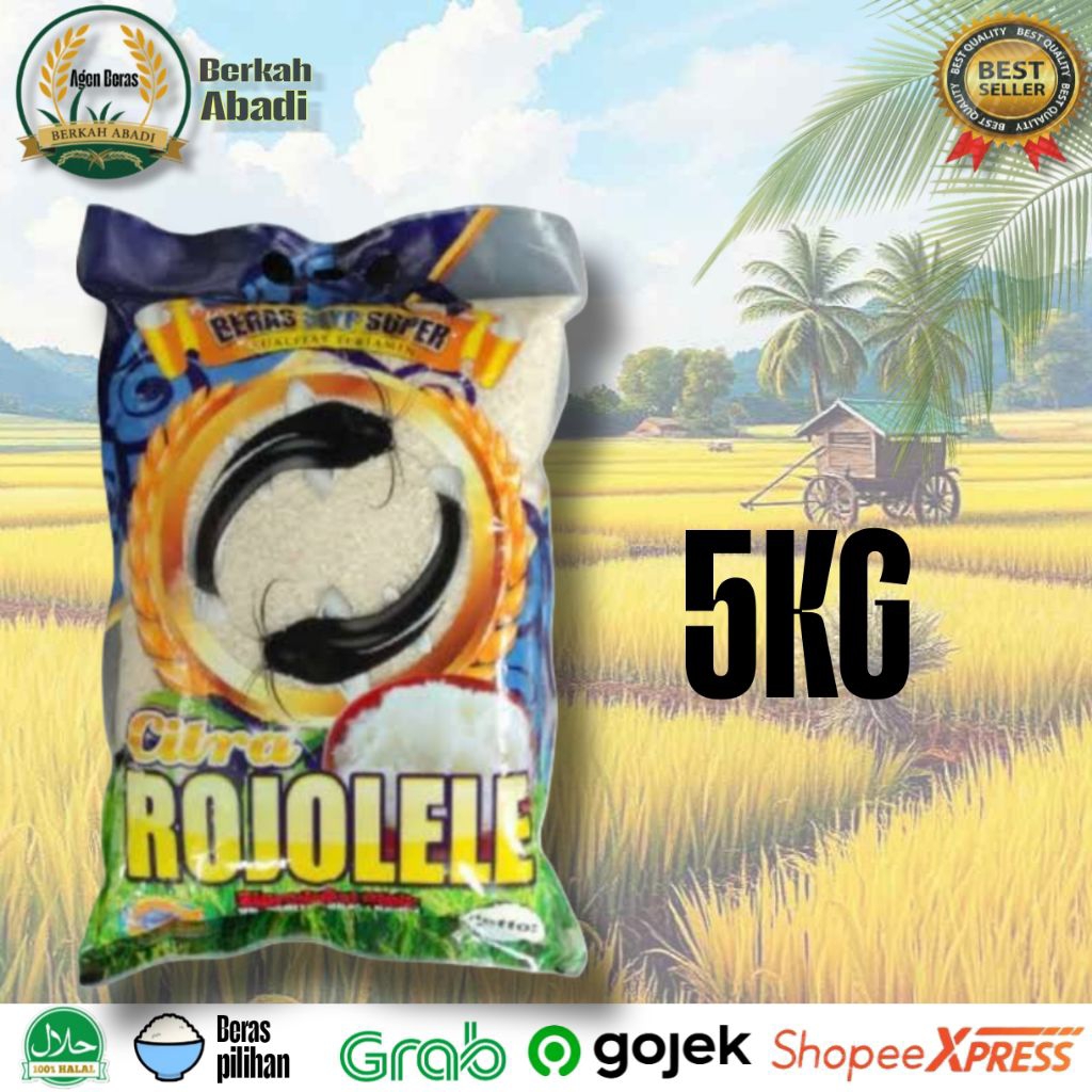 

Beras Rojolele citra 5KG Berkualitas Premium