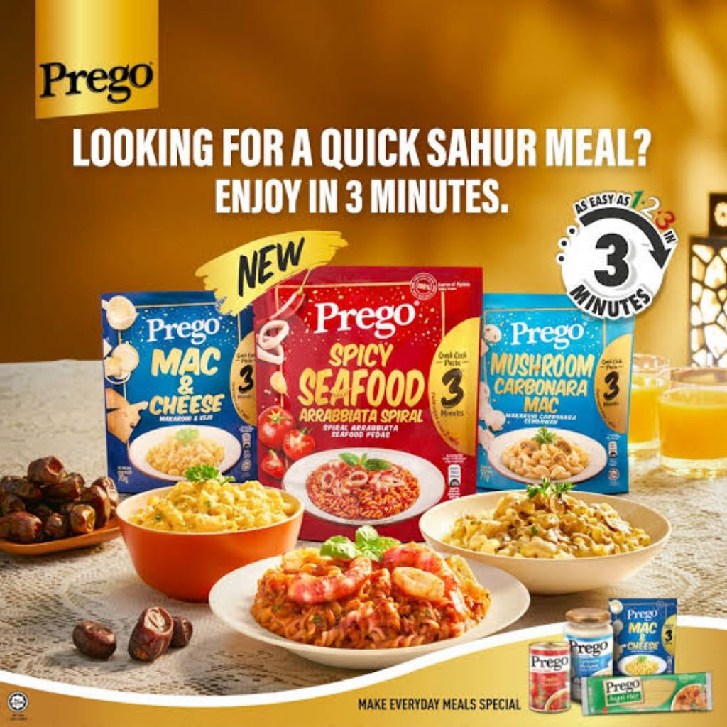 

Prego Mac and cheese carbonara Malaysia