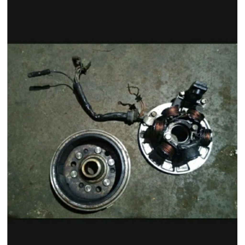 Spull Maghnit Set Keren Honda Astrea Grand Engkel Original Second