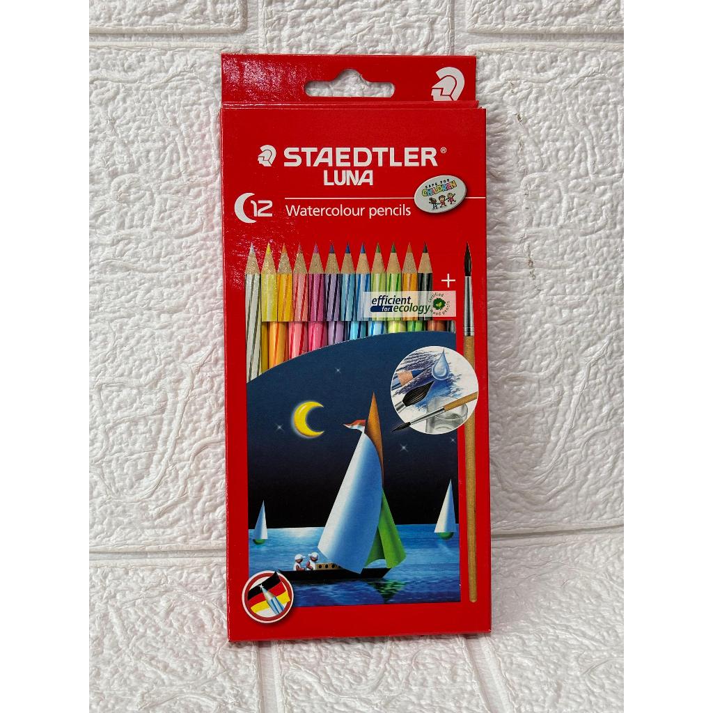 

Pensil Warna / Kelir STAEDTLER LUNA Watercolour Pencils Isi 12 (Panjang)