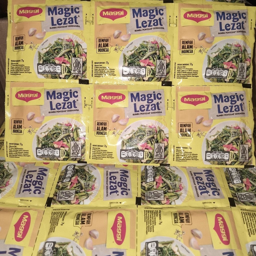 

Magic Lezat 12 Sachet Bumbu Penyedap Serbaguna