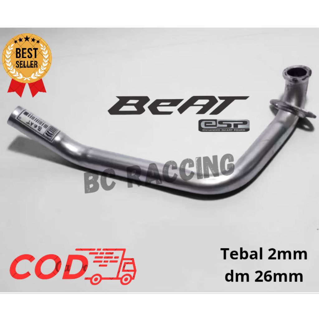 leher knalpot standar original honda beat /beat karbu/beat new/beat delux/beat street/scoopy/scoopy 