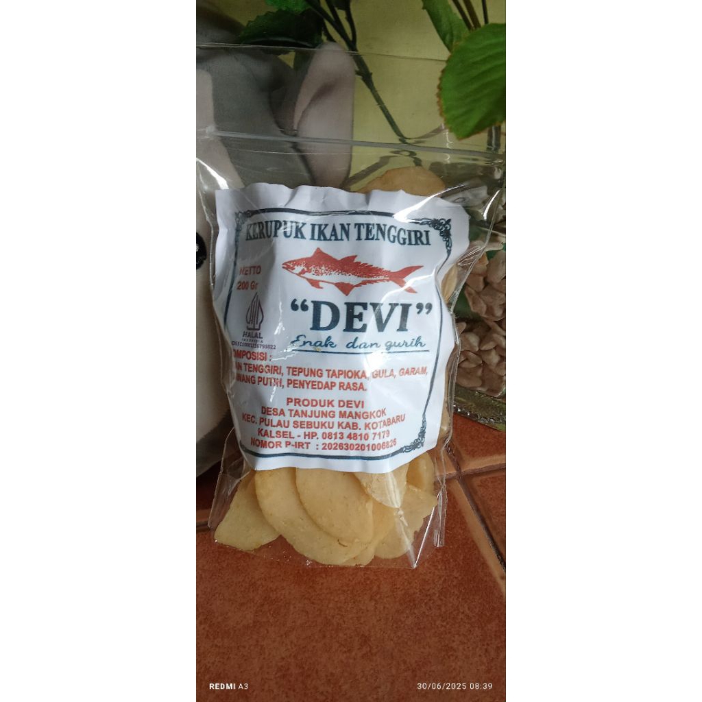 

Krupuk Ikan Tenggiri Devi