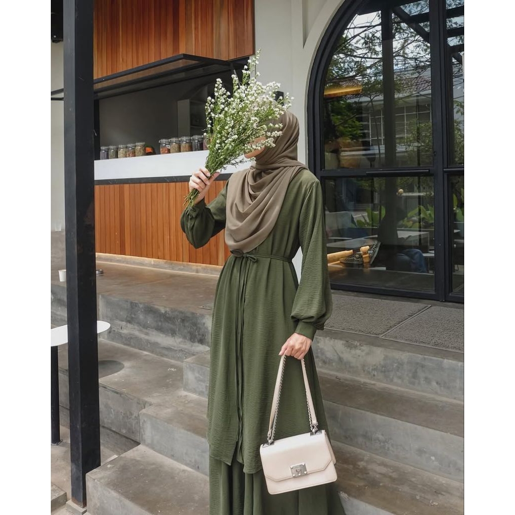 Arumi OneSet Crinkle ORI by ELMIZA