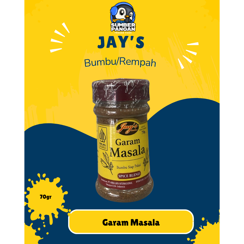

Jay's Garam Masala 70gr//Garam