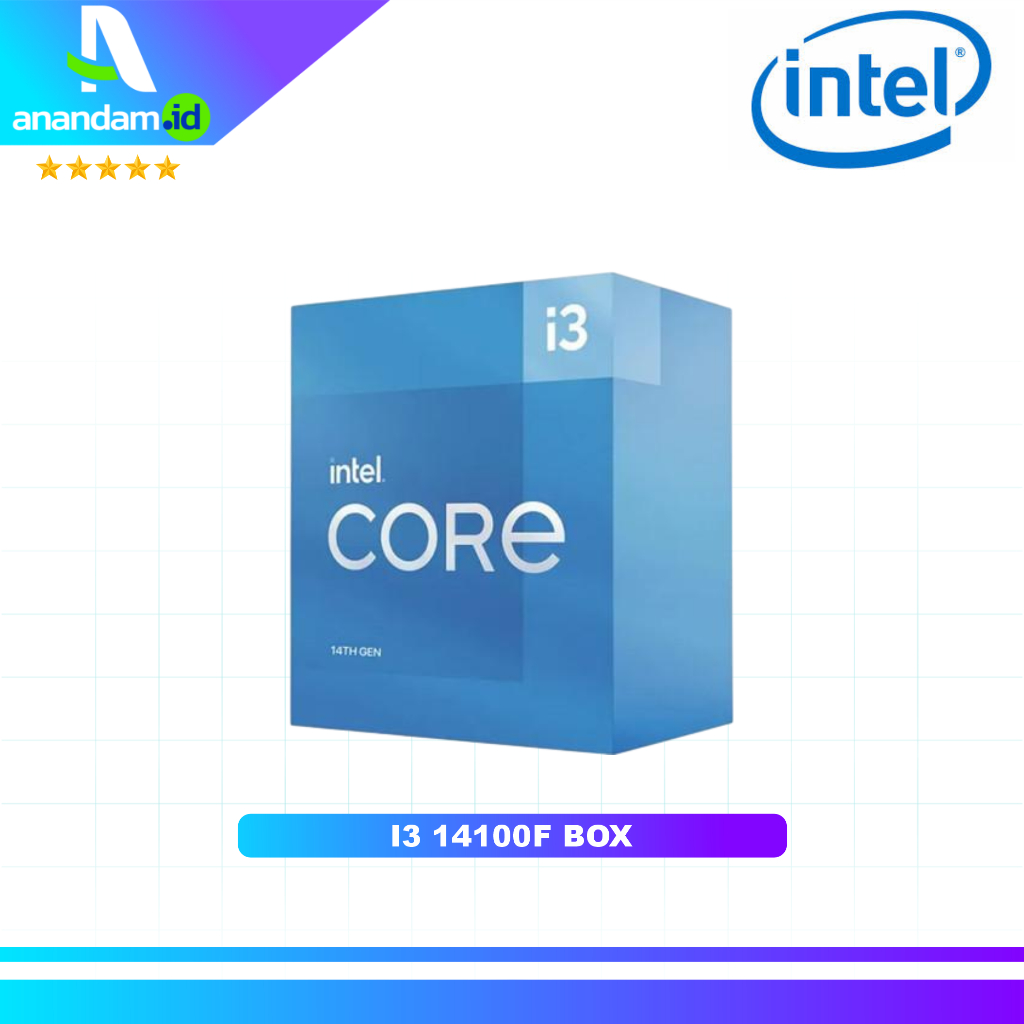 PROCESSOR INTEL CORE i3 14100F BOX
