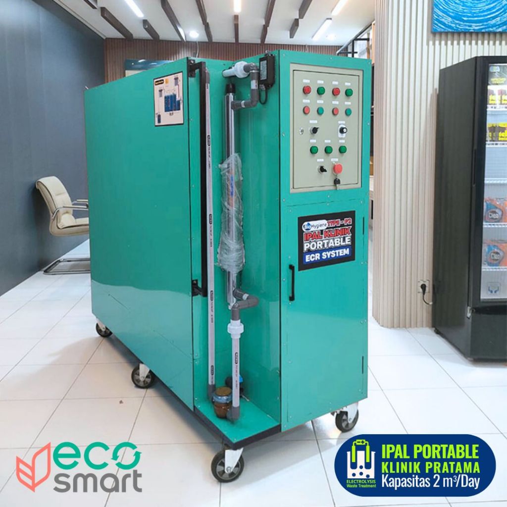 Mesin IPAL Portable untuk klinik pratama