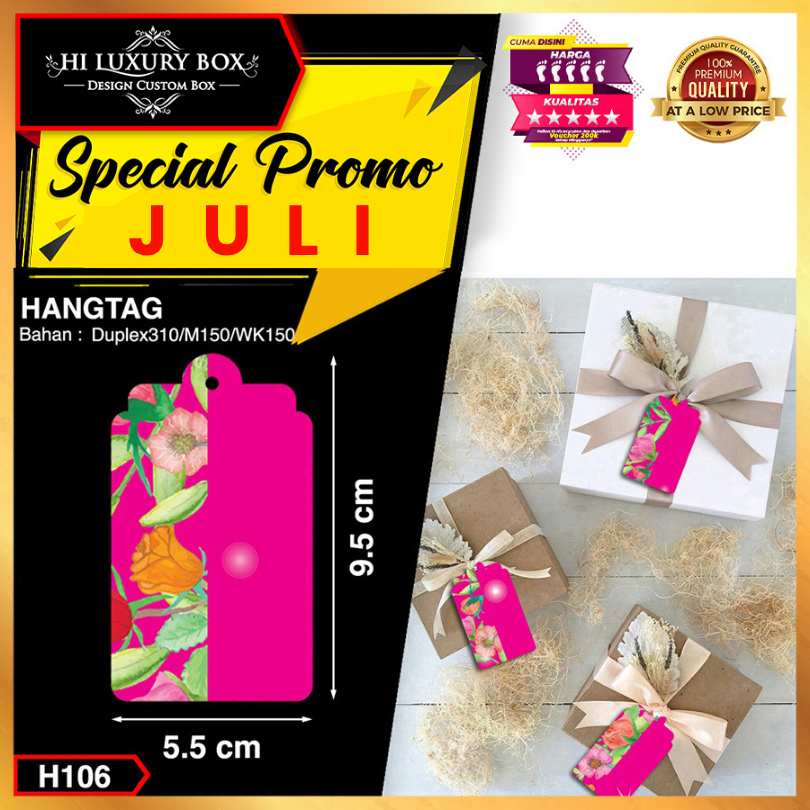 

Hangtag Pink|Murah|Hiasan|Label|Aksesoris|Packaging|H106