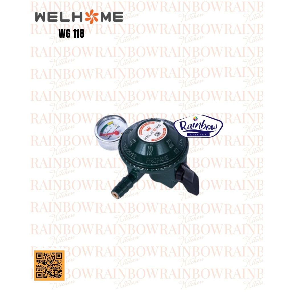 WELHOME - Kepala Gas Welhome WG-118 Regulator Gas SNI