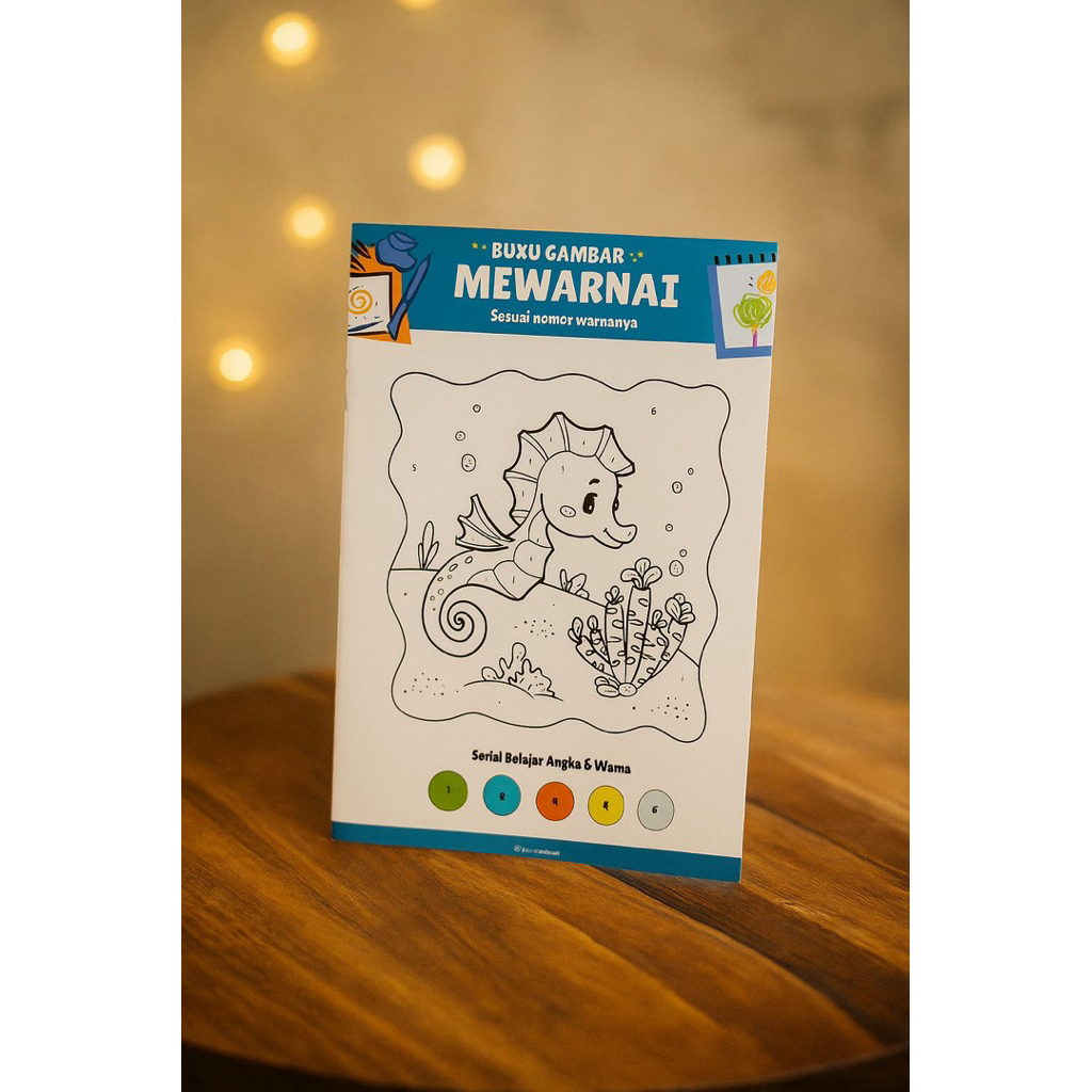 

Buku Aktifitas Anak : Mewarnai & Mengenal Angka