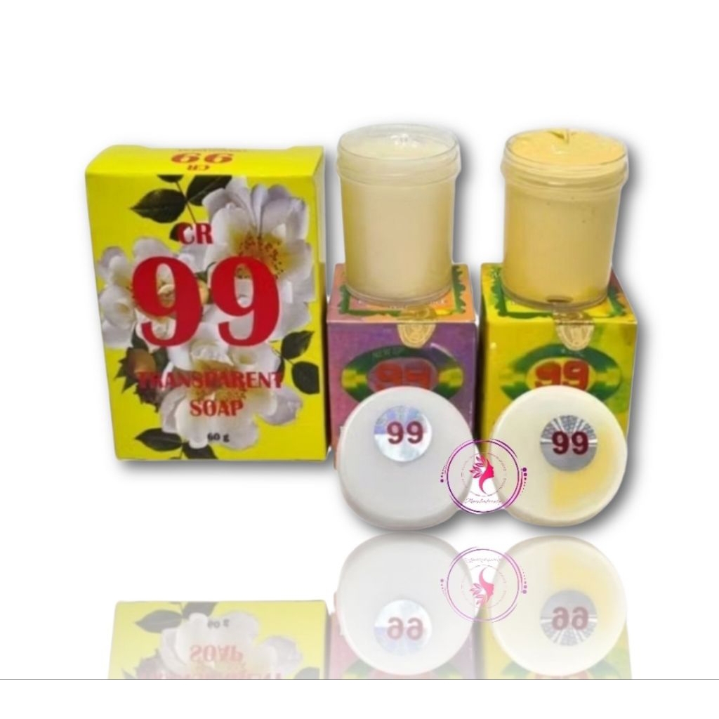 Paket Cream 99 Asli + Sabun 99 Original Transparant BPOM
